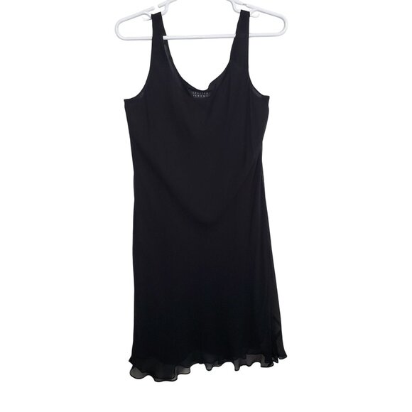 Spenser Jeremy Women Plus Size 24 Dress Slip Sleeveless Silk Layered Flowy Midi - Picture 2 of 8